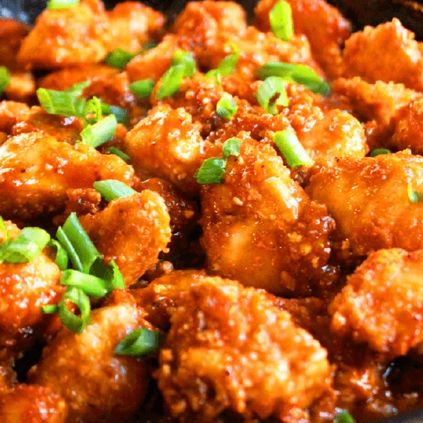 Spicy garlic chicken stir-fry